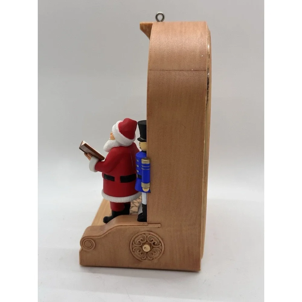 Hallmark Keepsake Santa's Workshop Magic Light‎ Sound Christmas Ornament 2017